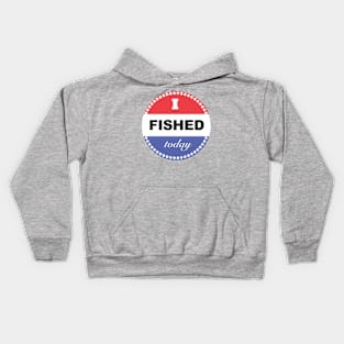 I Fished Today Kids Hoodie